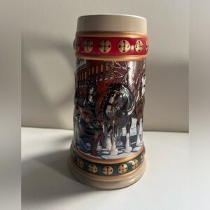 Vintage 1993 Budweiser Beer Stein